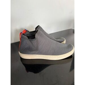 Rothy's The Chelsea Slip On Sneakers Charcoal Knit Women's Size 11